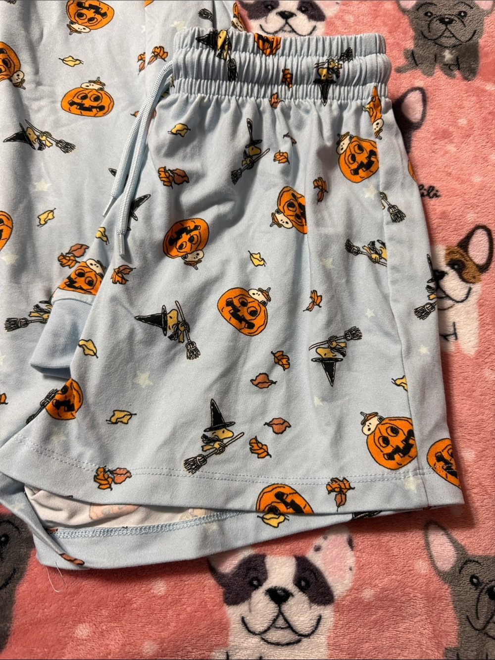 Peanuts/snoopy Halloween Pumpkin Pajama Set - Picture 4 of 5